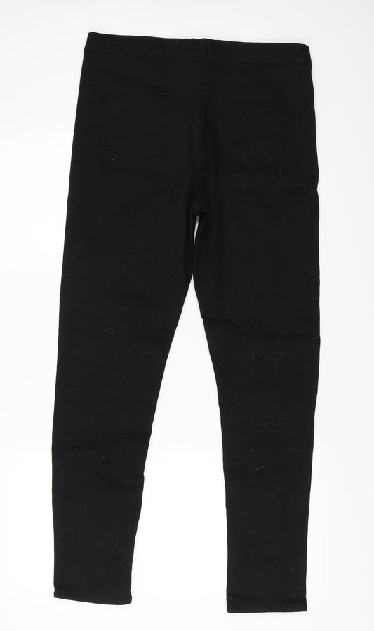 Portobello Womens Black Skinny Jeans Size 14 L28 in