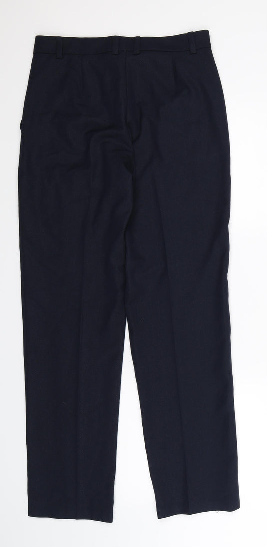 Preworn Womens Blue Dress Pants Trousers Size 8 L30 in
