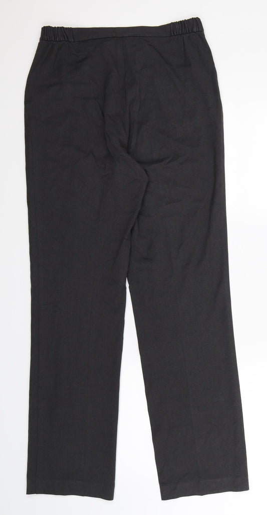 Preworn Womens Grey Trousers Size 28 in L30 in