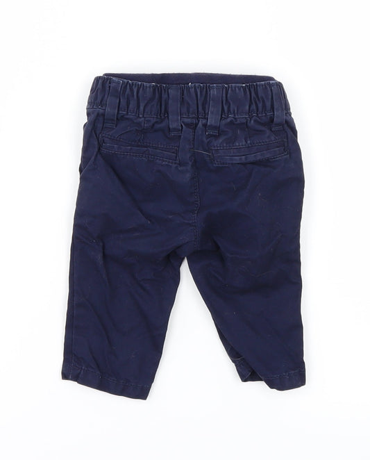 Gap Baby Blue Cargo Jeans Size 0-3 Months