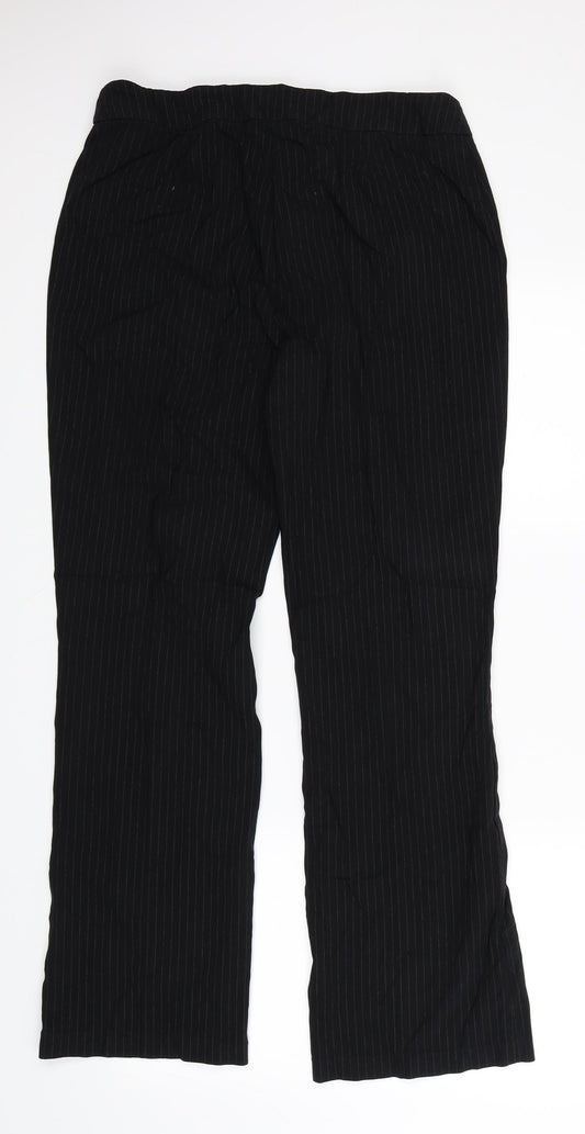 Bay Womens Black Trousers Size 14 L29 in