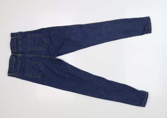 ambar Womens Blue Skinny Jeans Size 26 L25 in