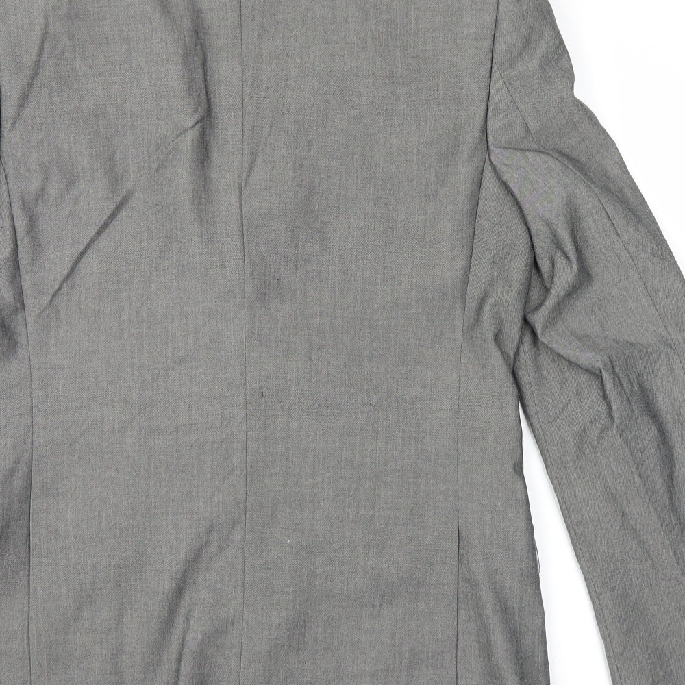 burton london Mens Grey Jacket Blazer Size S