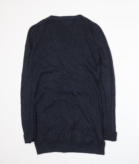 NEXT Womens Blue Knit Cardigan Jumper Size 8