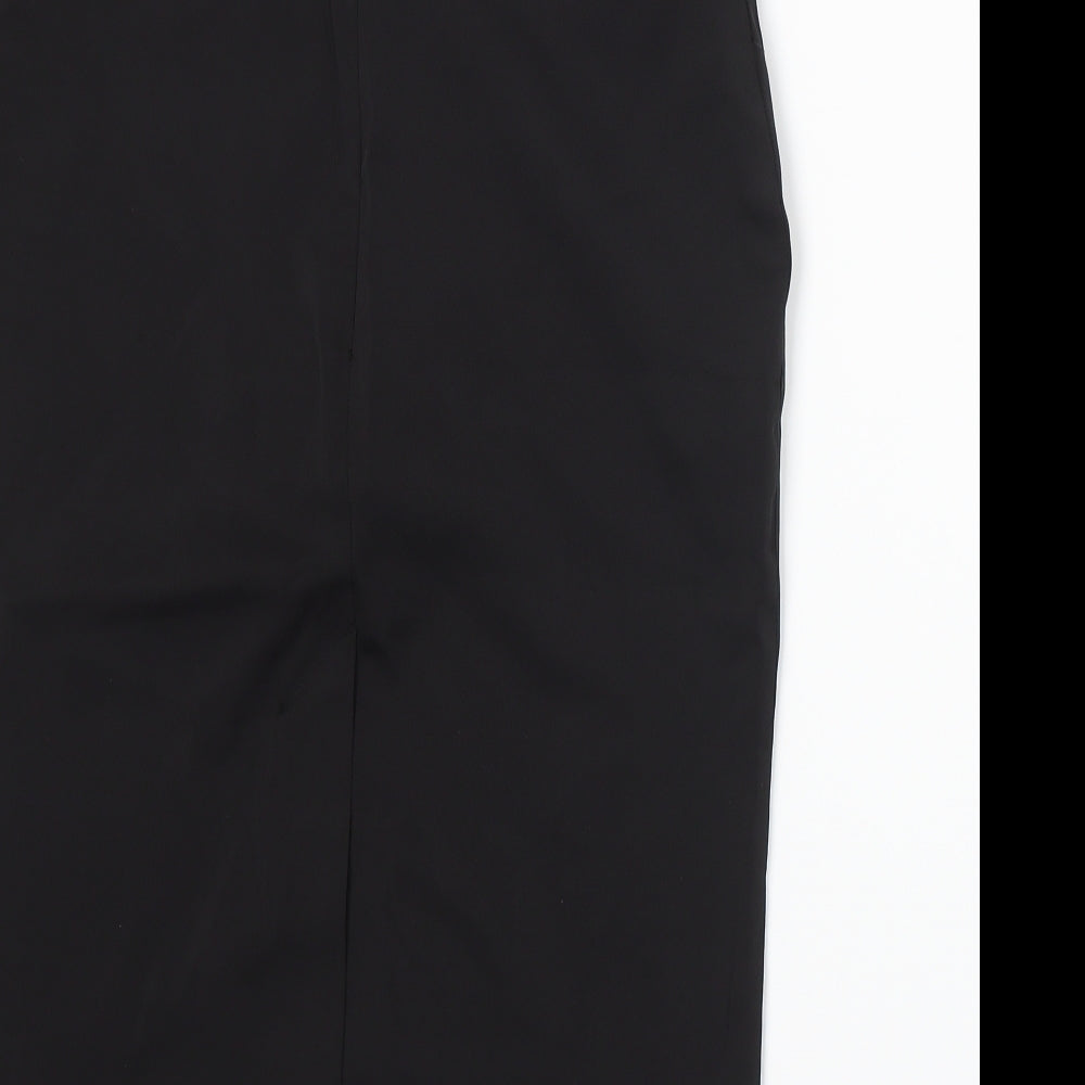 Brand and care label for Bay women’s black straight & pencil skirt, size UK 10