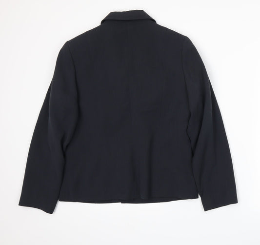 NEXT Womens Blue Jacket Suit Jacket Size 12
