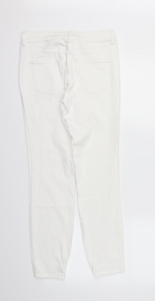 legging Womens White Mom Jeans Size 8 L25 in
