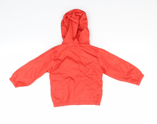 tricky tracks Boys Red Basic Coat Coat Size 12 Months