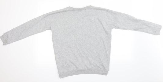 New Look Womens Grey Pullover Jumper Size 10