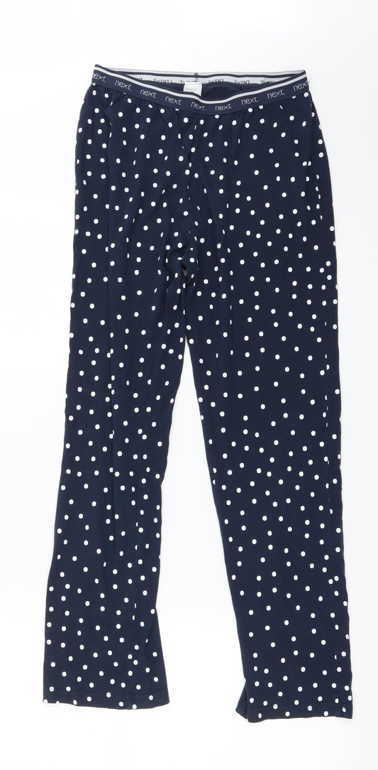 NEXT Womens Blue Polka Dot Jegging Leggings Size XS L25 in