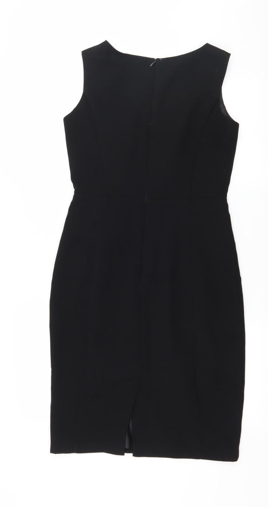 Marks and Spencer Womens Black Sheath Size 8