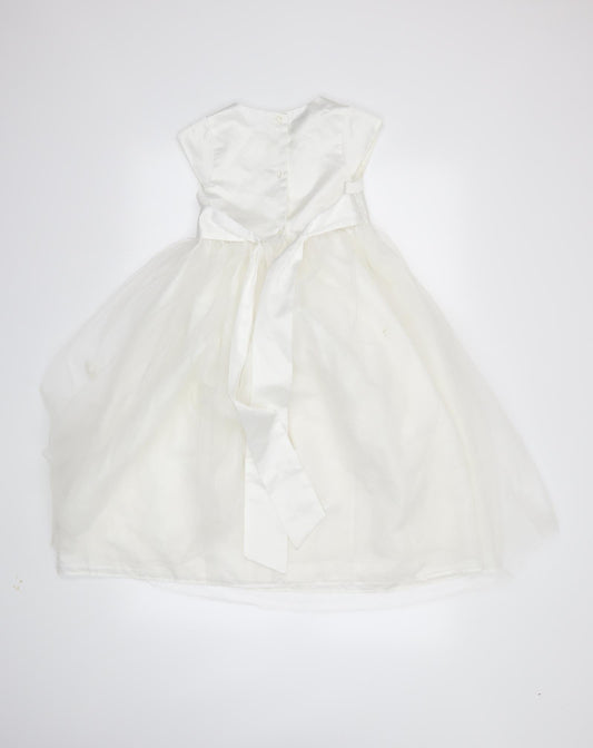Tiger Lily Womens White Fit & Flare Size 8