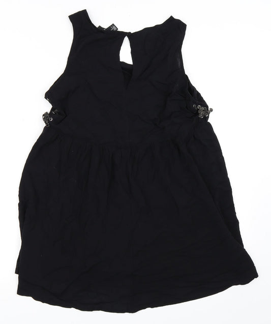 FOREVR 21 Womens Black Skater Dress Size M