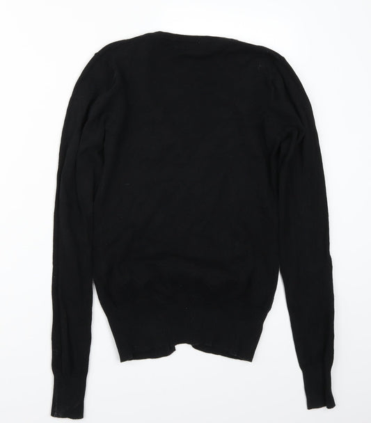 Sutherland Womens Black Cardigan Jumper Size S