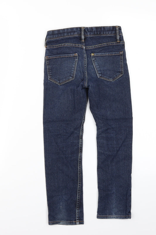 & denim Girls Blue Straight Jeans Size 5-6 Years