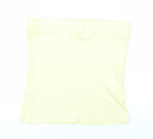 Papaya Womens Yellow Mini Skirt Size 12