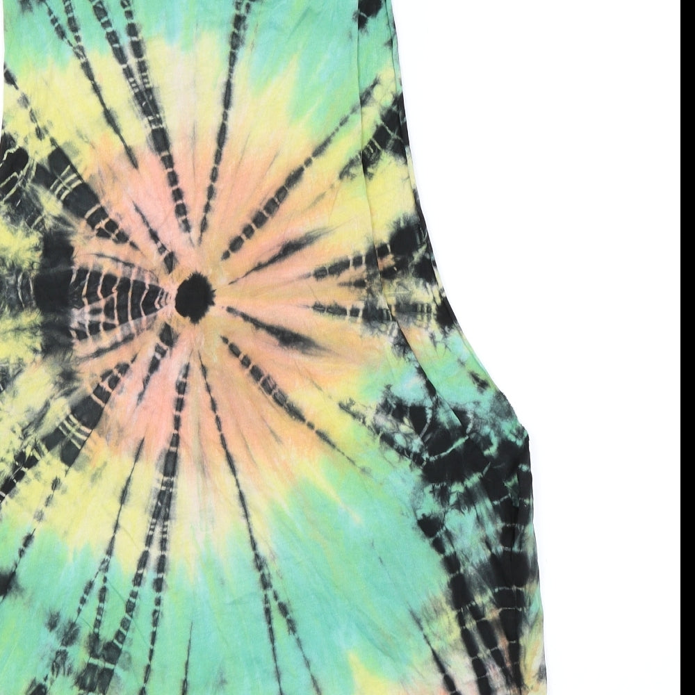 ASOS Womens Multicoloured Basic Tank Size M - Long Line