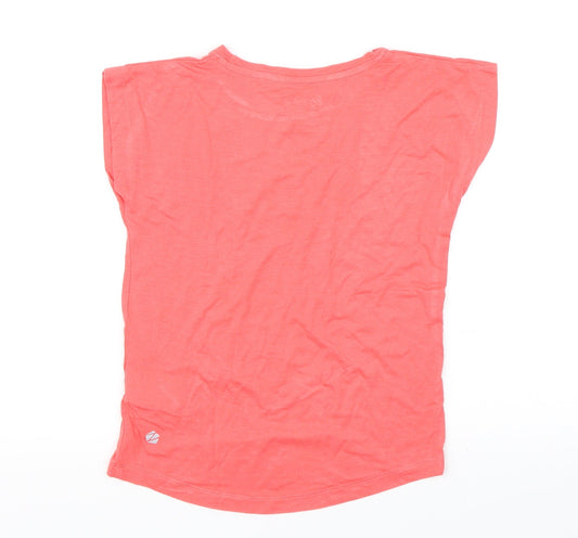 Zakti Girls Pink Basic T-Shirt Size 7-8 Years