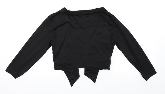 Buzy Womens Black Cardigan Jumper Size S