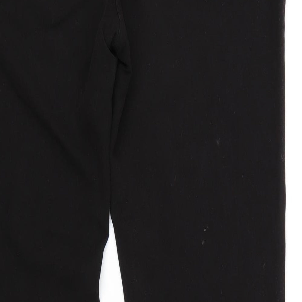 NEXT Womens Black Trousers Size 10 L29 in