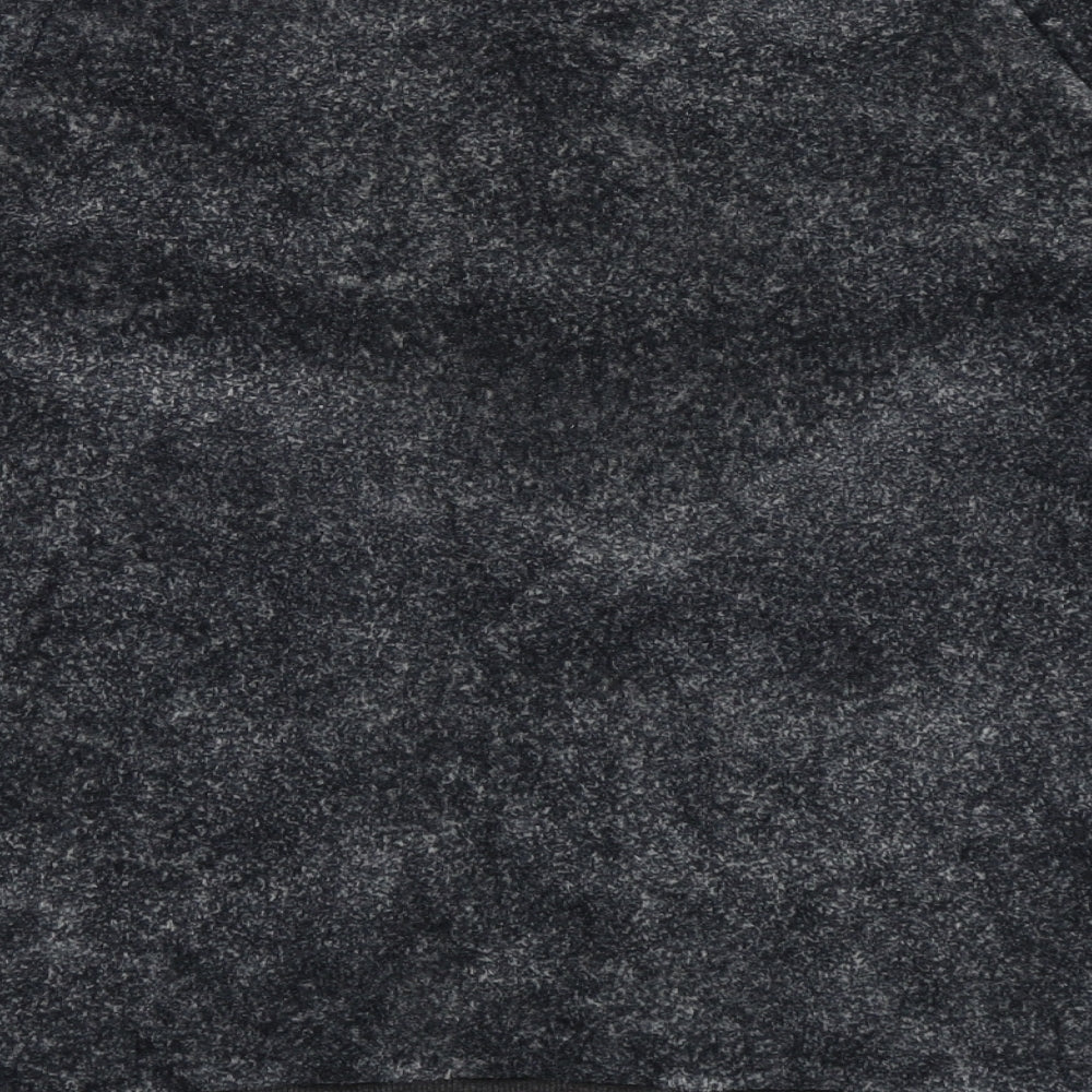 Brand and care label for Primark women’s grey pullover sweatshirt, size UK 6, - christmas reindeer