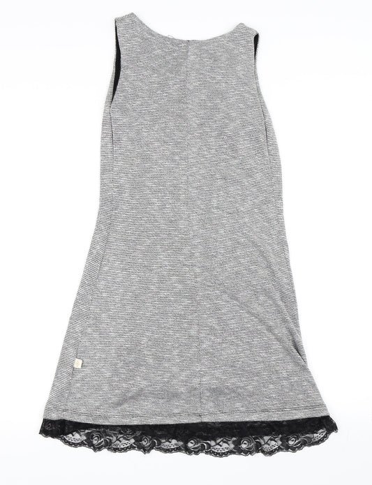 Risskio Womens Black A-Line Size S