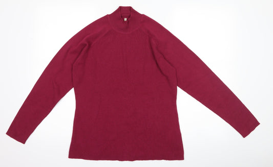 Anthology Womens Purple   Pullover Jumper Size 16