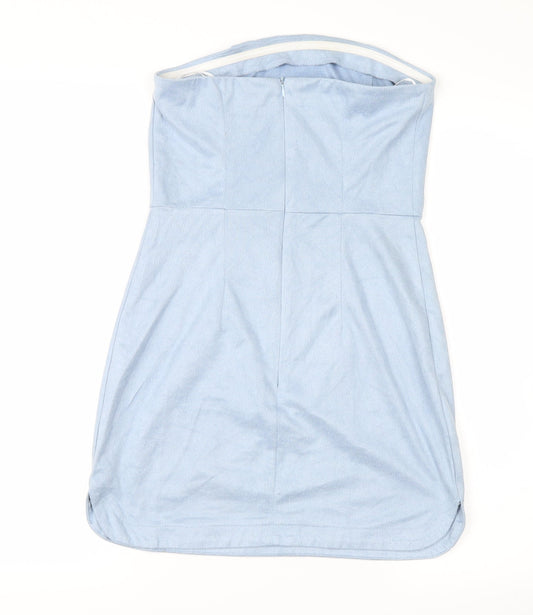 pretty little thing Womens Blue Mini Size S