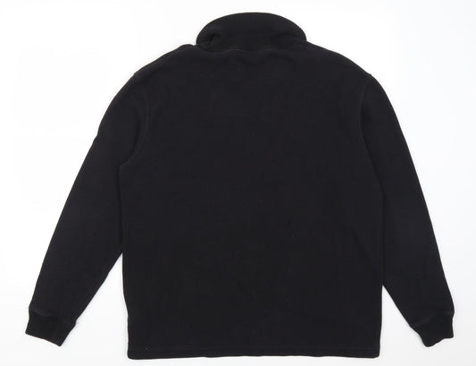 Marks and Spencer Mens Black Pullover Jumper Size M