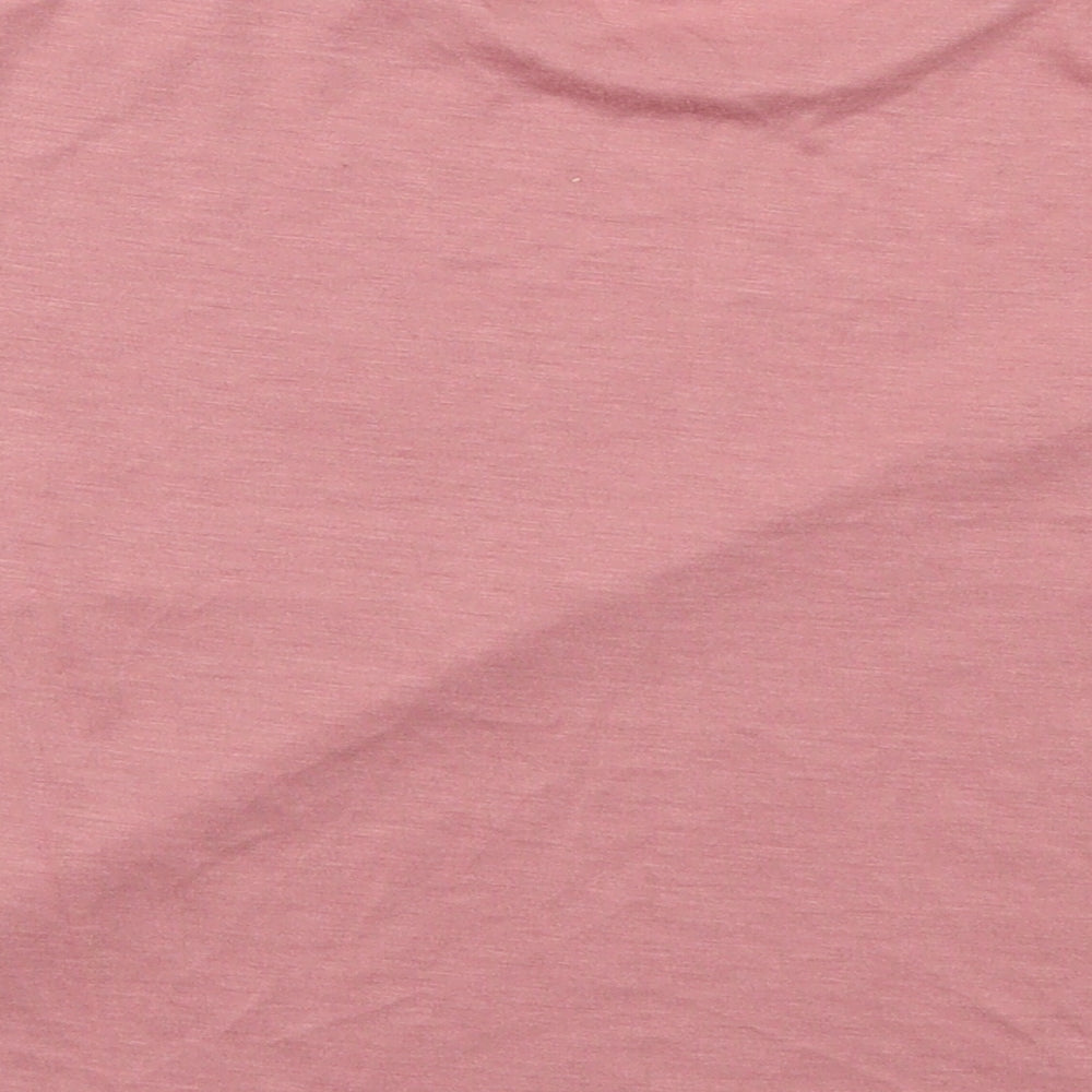 Bella + Canvs Womens Pink Basic T-Shirt Size M