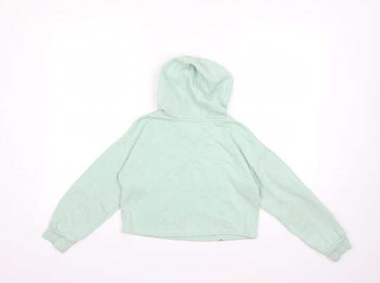 George Girls Green Pullover Hoodie Size 10 Years - NEW YORK
