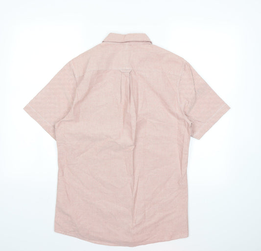 ASOS Mens Pink Button-Up Size M
