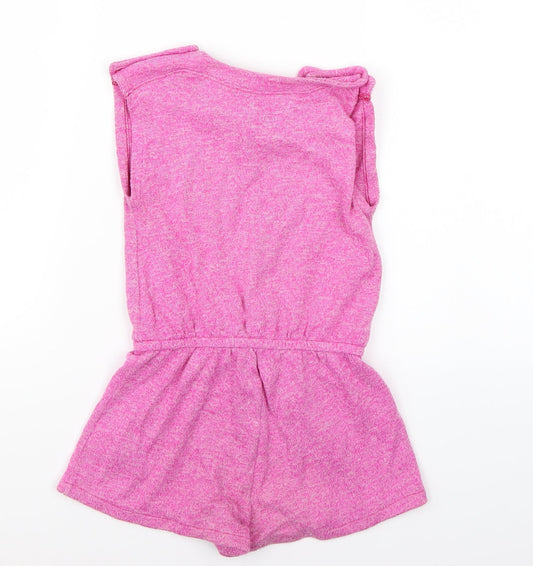 Baby Gap Girls Pink Playsuit One-Piece Size 4 Years