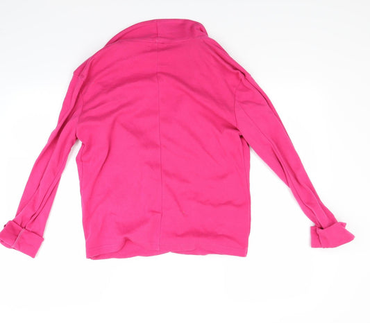 Preworn Womens Pink Jacket Coat Size 14