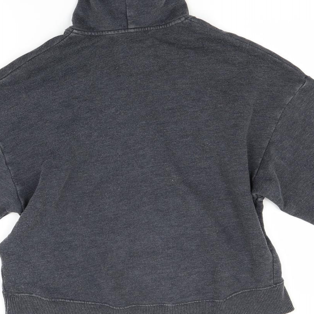 Hollister Womens Grey Pullover Hoodie Size XS