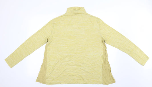 NEXT Womens Yellow Pullover Jumper Size 16