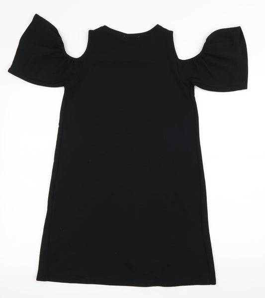 Zara Womens Black A-Line Size S