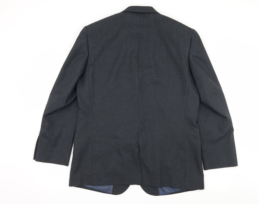 Taylor & Wright Mens Blue Jacket Suit Jacket Size L
