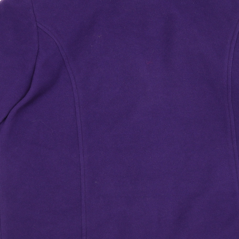 Marks and Spencer Womens Purple Overcoat Cape Size 14