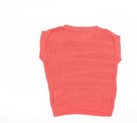 QED London Womens Red Pullover Jumper Size 12
