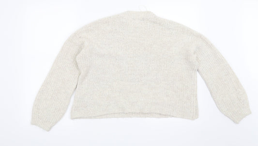 Marks and Spencer Womens Beige Pullover Jumper Size M