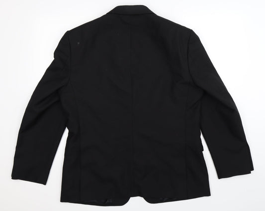 Hugo James Mens Blue Jacket Suit Jacket Size 42