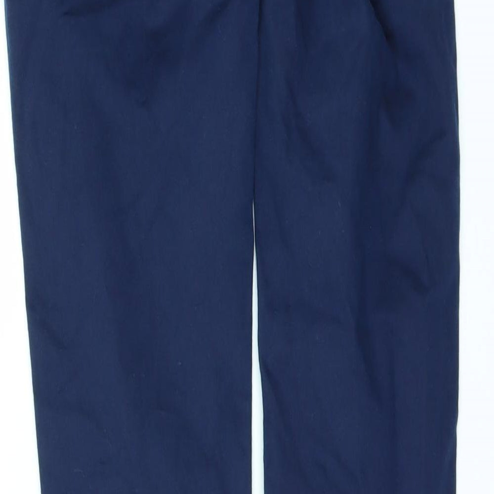 Brand and care label for shop zone women’s blue denim skinny jeans, size UK 6, 27-inch leg