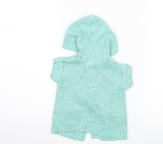 Little Lass Girls Green Jacket Size 3-6 Months
