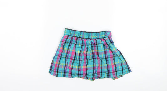Garanimals Girls Blue Check A-Line Skirt Size 3 Years