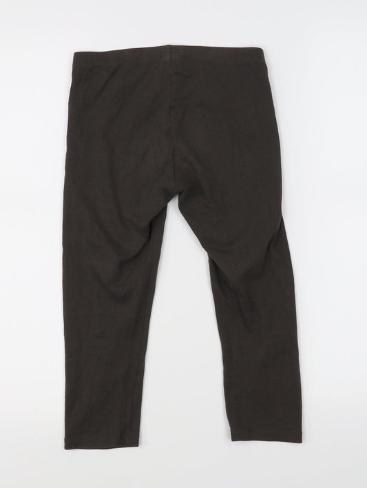H&M Girls Grey Cropped Trousers Size 11-12 Years