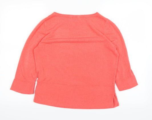 South Womens Pink Pullover Jumper Size 14