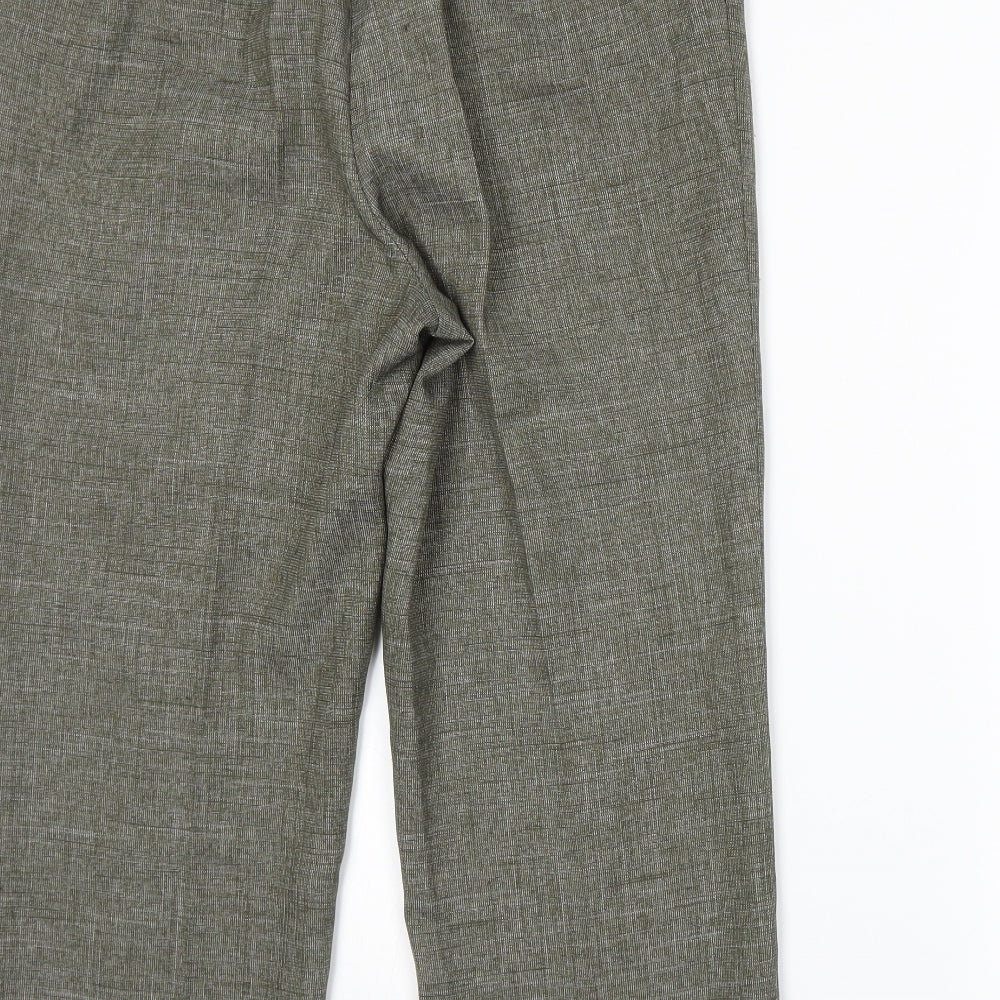 Marks and Spencer Womens Grey Trousers Size 14 L22 in