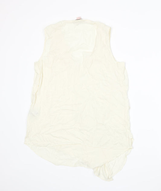 FOREVER 21 Womens Ivory Basic Tank Size M