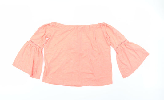 Primark Womens Pink Basic T-Shirt Size 6